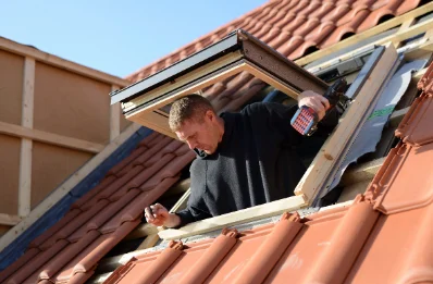 Pose de fenêtres de toit Velux à Bourseville